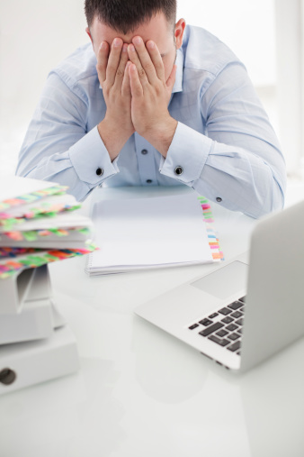 Stressed Out Business Owner